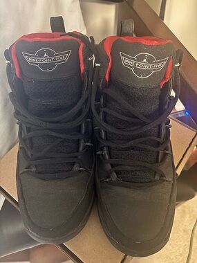 Nike Jordan Nine-Point Five basketball shoes.